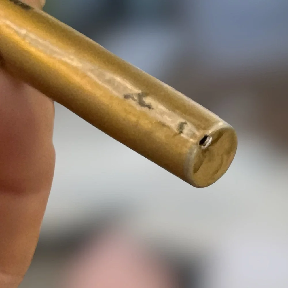 VTG Mark White Governor Texas‎ Pen State Seal Gold Tone Felt Pen Collectible USA